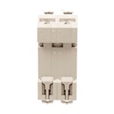 MCB Interruttore Magnetotermico Automatico Curva C 2P 2M 10000A C10A AC 400V IP20 PB8H