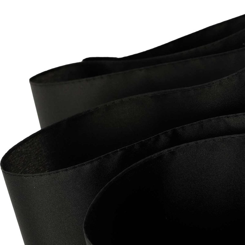 Ombrello Lungo Antivento 10 Stecche Nero con Apertura Automatica Robusto ed Elegante