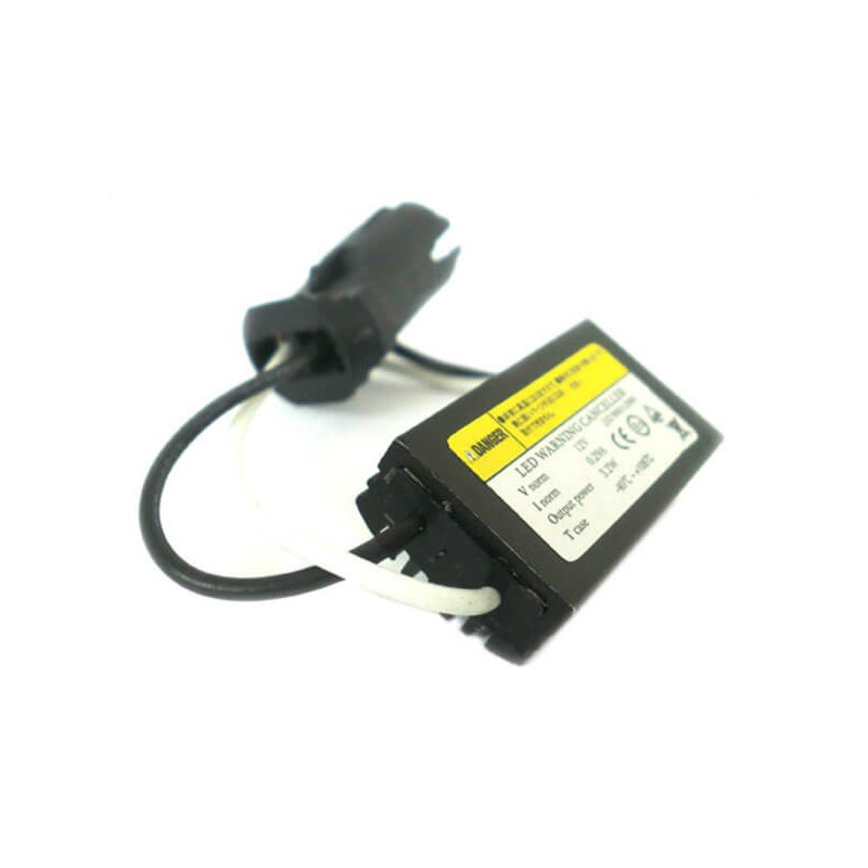 2 Filtri Resistenza T10 W5W 12V LED No Errore Warning Canceller con Dissipatore