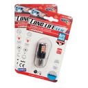 2x Lampada LED BA15s S25 P21W 24 SMD 3030 12V 24V Rossa 300lm H50mm Piedi Dritti