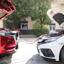 Kit Cavi Avviamento Auto 800A 2,5m Rame 10mm² Emergenza Auto Moto Fino 2000cc