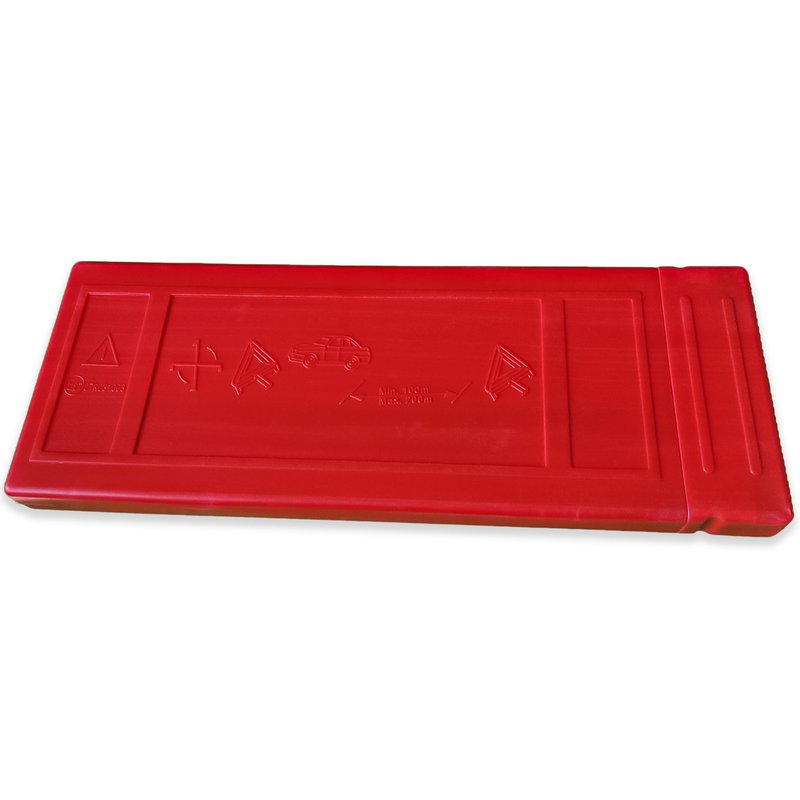 Triangolo Auto Riflettente Pieghevole Per Emergenza Stradale Omologato E8 27R035023