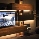 Bobina Striscia Striscia LED COB 528 24V, 10W/M, Dimmerabile PWM, Tagliabile Ovunque, IP20, Efficienza 95lm/W, CRI>90, CE, Durata 30000 Ore, 3000K Bianco Caldo MS12633