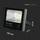 Faro Led Flood Light Con Pannello Solare 12W Neutro 4000K IP65 Telecomando Incluso SKU-8573