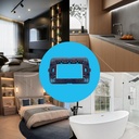 Supporto Telaio 3 Moduli Per Scatola 503 MBL 3M Blu Compatibile Bticino Living BLN0203