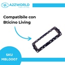 Supporto Telaio 7 Moduli Per Scatola 507 MBL 7M Blu Compatibile Bticino Living BLN0207