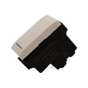 Interruttore Bipolare 0-1 2P 16A 220V MBL Bianco 1M Compatibile Bticino Living BLB0402