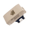 Connettore Rete Presa Dati RJ45 CAT6 MBL Bianco 1M Compatibile Bticino Living BLB2356