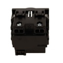 Presa Schuko Universale 2P+T 10/16A 220V MBL Nero 2M Compatibile Bticino Living BLN2102