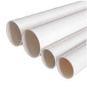 20 Metri Tubo Rigido Diametro 20mm Autoestinguente Bianco - 10 Pezzi da 2 Metri