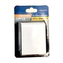 2 Pezzi Connettore Lineare Per Canaline Passacavi 60X40mm, Colore Bianco