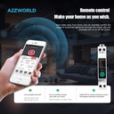 Interruttore WiFi Modulare 220V 40A, App Tuya Smart Life