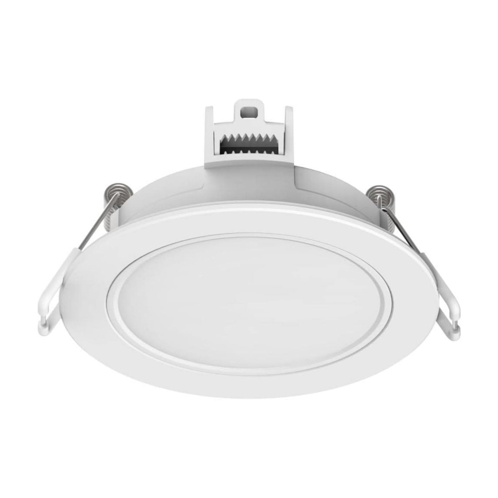 3 Faretti LED da Incasso Dimmerabili 5W 220V Rotondi Bianchi 4000K D87mm H36mm Foro 70mm IP65