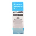 3 Faretti LED da Incasso Dimmerabili 5W 220V Rotondi Bianchi 4000K D87mm H36mm Foro 70mm IP65