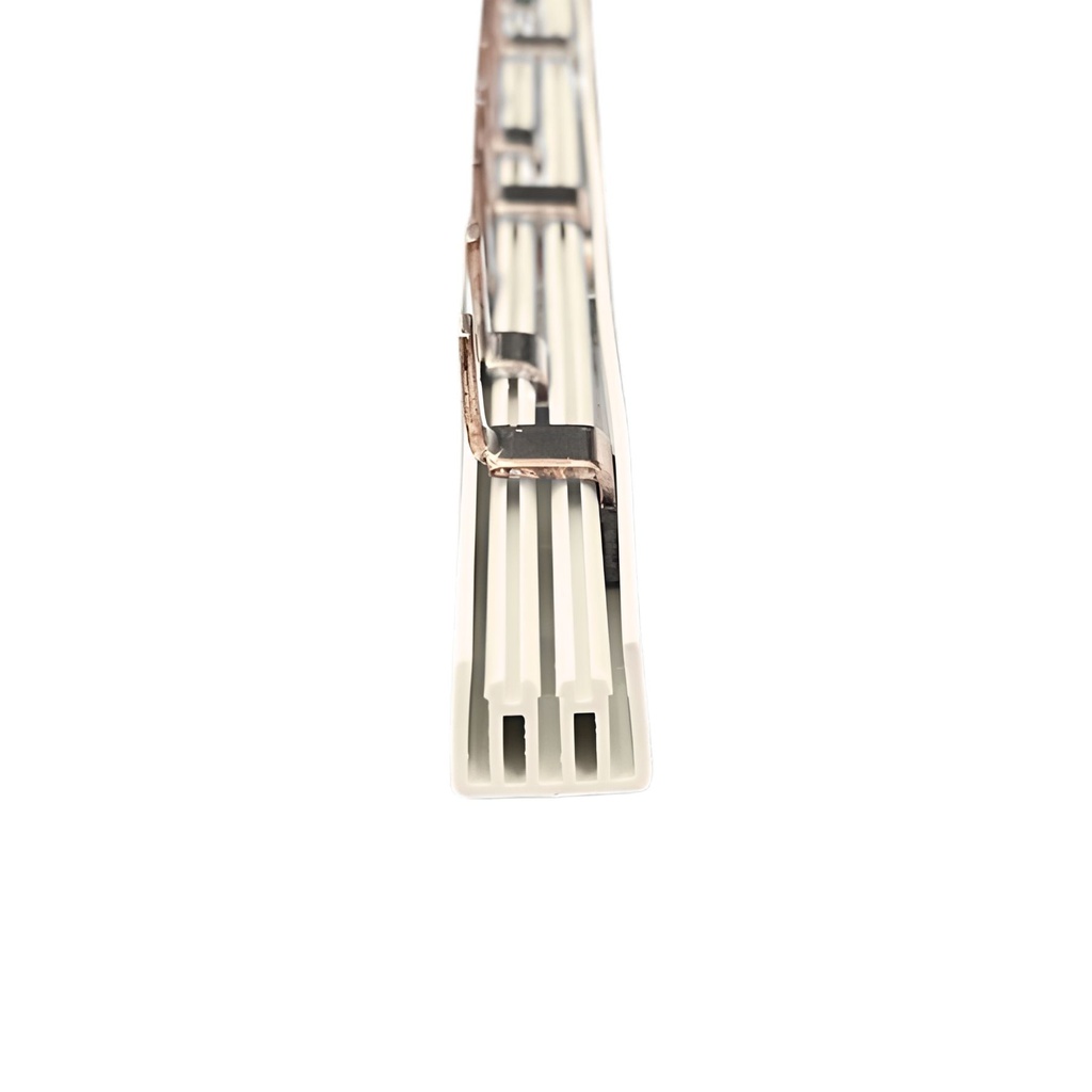 Pettine di Distribuzione Busbar Modulari, 3P, 54 PIN, Sezione PIN 10mm², Distanza tra PIN 17,8mm, Larghezza PIN 4mm, Altezza PIN 11,5mm, Lunghezza Totale 1000mm, 63A IP20