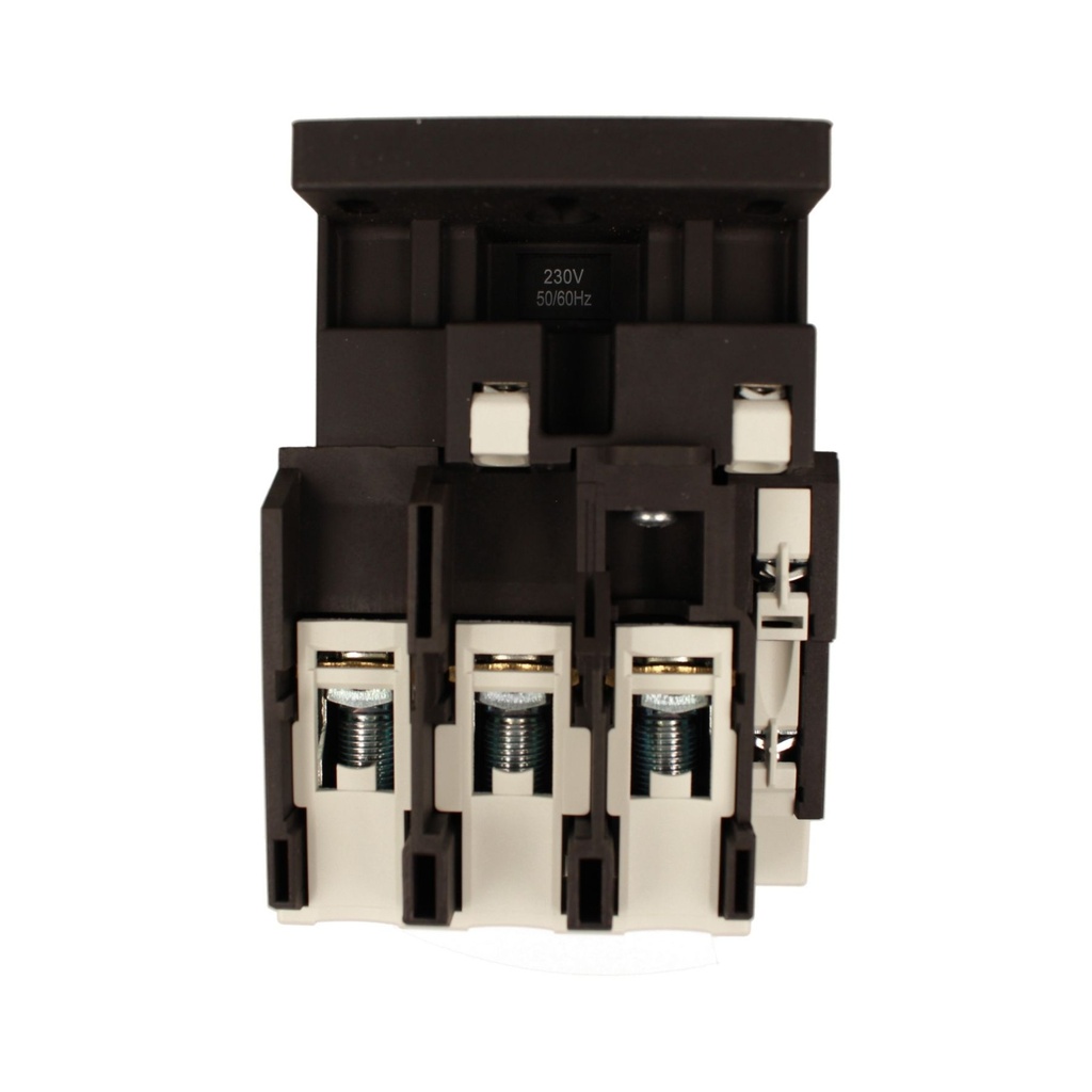 Contattore Motore 3P 4M, Teleruttore Trifase Industriale AC 380V 3NO, 95A 45KW, Bobina 220V AC, Contatto Ausiliare 1NO+1NC, IP20 IEC60947-4-1