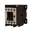 Contattore Motore 3P 3M, Teleruttore Trifase Industriale AC 380V 3NO, 18A 7.5KW, Bobina 220V AC, Contatto Ausiliare 1NO+1NC, IP20 IEC60947-4-1