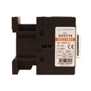 Contattore Motore 3P 3M, Teleruttore Trifase Industriale AC 380V 3NO, 18A 7.5KW, Bobina 220V AC, Contatto Ausiliare 1NO+1NC, IP20 IEC60947-4-1