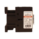 Contattore Motore 3P 3M, Teleruttore Trifase Industriale AC 380V 3NO, 12A 5.5KW, Bobina 220V AC, Contatto Ausiliare 1NO+1NC, IP20 IEC60947-4-1