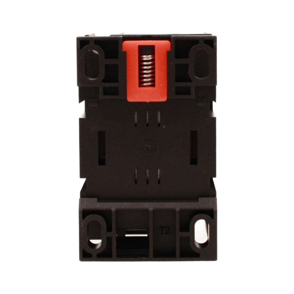 Contattore Motore 3P 3M, Teleruttore Trifase Industriale AC 380V 3NO, 12A 5.5KW, Bobina 220V AC, Contatto Ausiliare 1NO+1NC, IP20 IEC60947-4-1