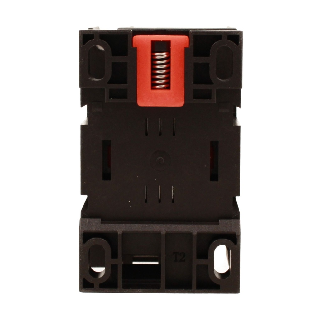 Contattore Motore 3P 3M, Teleruttore Trifase Industriale AC 380V 3NO, 9A 4KW, Bobina 220V AC, Contatto Ausiliare 1NO+1NC, IP20 IEC60947-4-1