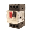 Salvamotore Interruttore Termico di Protezione Motore, 3P 2.5M Regolabile 4A 2.5-4A 1.5KW AC 590V Monofase e Trifase IP20 IEC60947-2