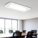 Lampada di Emergenza Da Incasso a LED 3W 350lm, Luce Fredda 6500K Autonomia 3 Ore Batteria Ricaricabile al Litio IP40