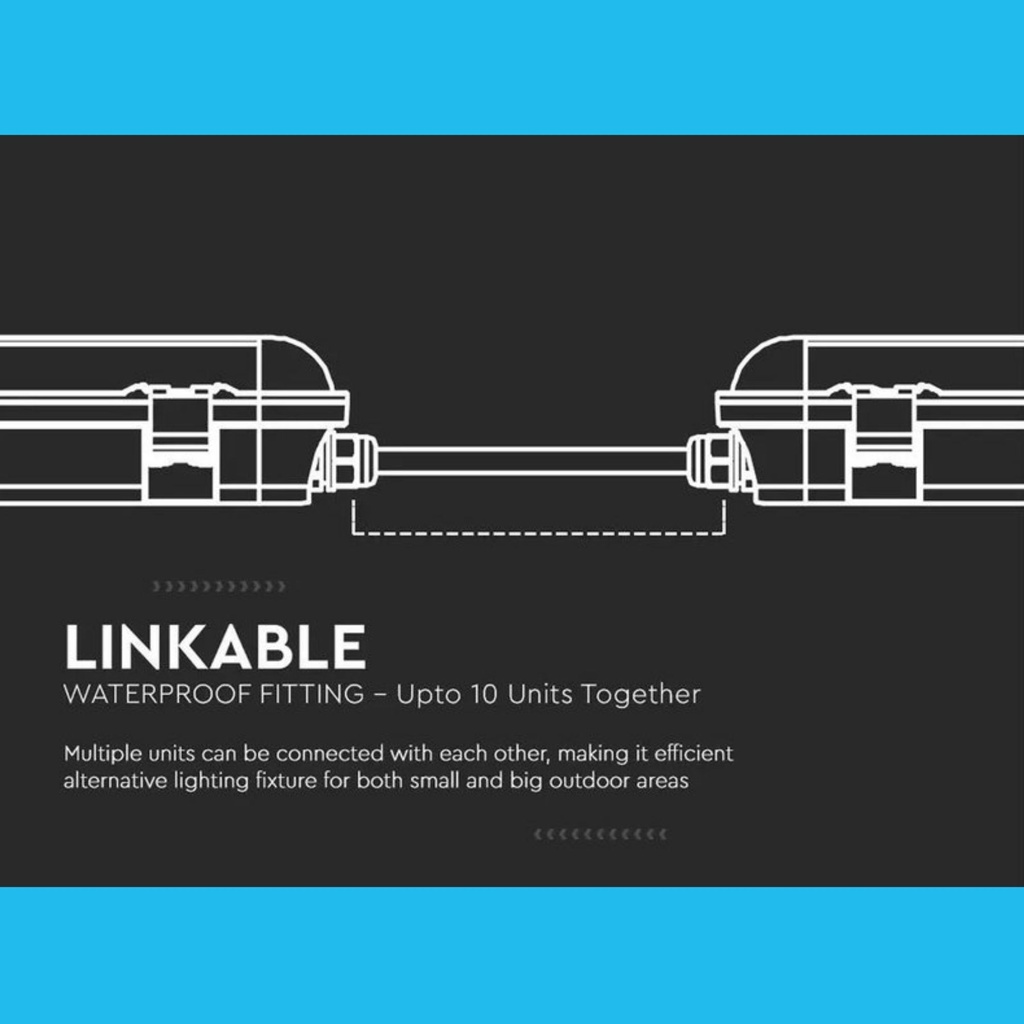 Plafoniera Led 120cm 36W Con Sistema Emergenza Neutro 4000K IP65 120LM/W 4320 lm SKU-2120223