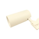 Faro Lampada Led A Binario 30W 2800lm Trifase CCT Angolo Luce 50° CRI>90 UGR<19 Carcassa Bianca 3000K 4000K 6000K 3 In 1 D80X157mm