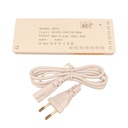 Trasformatore Alimentatore Led Driver Mobile 24V 60W, Con 12 Uscite Senza Polarità, Per Luce Led Da Guardaroba Armadio, 167X60X16mm, Cavo Alimentazione Con Spina EU Incluso