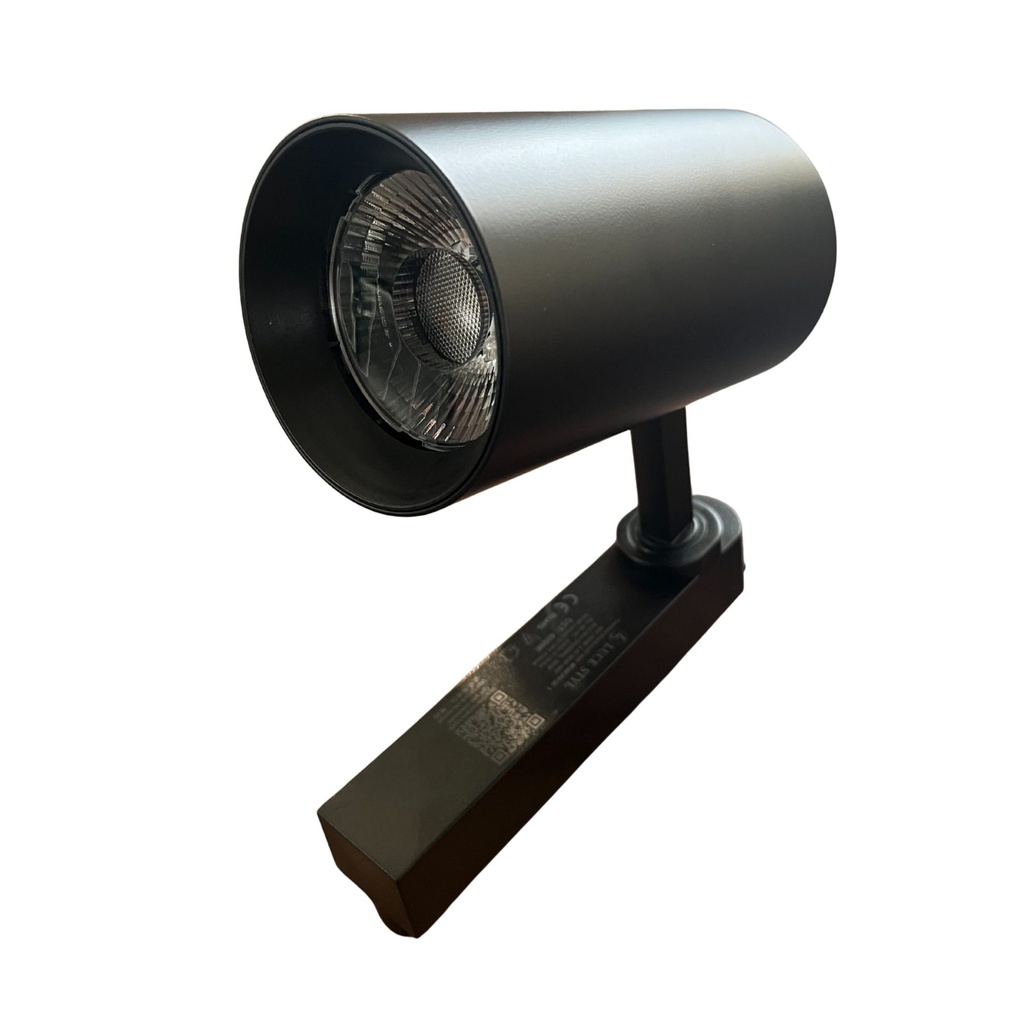 Faro Nero Mono Fase 30W 2 pezzi 4000k