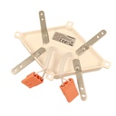 Modulo Rombo 4W Bianco Freddo 6000K 70X70cm Per SV0506CCT