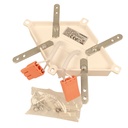 Modulo Rombo 4W Bianco Freddo 6000K 70X70cm Per SV0506CCT