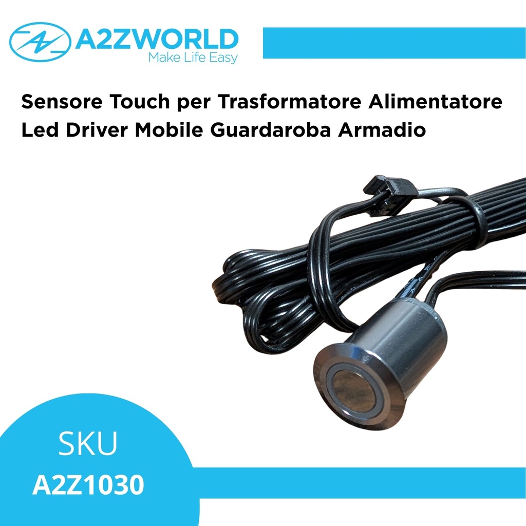 Sensore Touch Per Trasformatore Alimentatore Led Driver Mobile Guardaroba Armadio