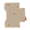 RCBO Interruttore Magnetotermico Differenziale Tipo F Curva C 1P+N 2M 6000A 30mA C20A AC 230V IP20 IEC61009-1