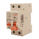 RCBO Interruttore Magnetotermico Differenziale Tipo F Curva C 1P+N 2M 6000A 30mA C20A AC 230V IP20 IEC61009-1
