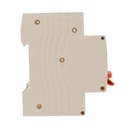 RCBO Interruttore Magnetotermico Differenziale Tipo F Curva C 1P+N 2M 6000A 30mA C25A AC 230V IP20 IEC61009-1