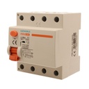 RCCB Interruttore Differenziale Puro Tipo A 3P+N 4M 6000A 300mA 25A AC 400V IP20 IEC61008-1 PR8NM