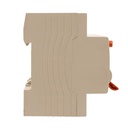 RCCB Interruttore Differenziale Puro Tipo F - SI 3P+N 4M 10000A 300mA Super Immunizzato 25A AC 400V IP20 IEC61008-1