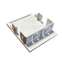 2 Pezzi Tappo Finale Terminale Bianco per Chiusura Lampada LED Lineare SV0205B