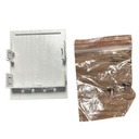 2 Pezzi Tappo Finale Terminale Bianco per Chiusura Lampada LED Lineare SV0205B