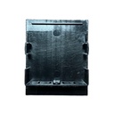 2 Pezzi Tappo Finale Terminale Nero per Chiusura Lampada LED Lineare SV0205N