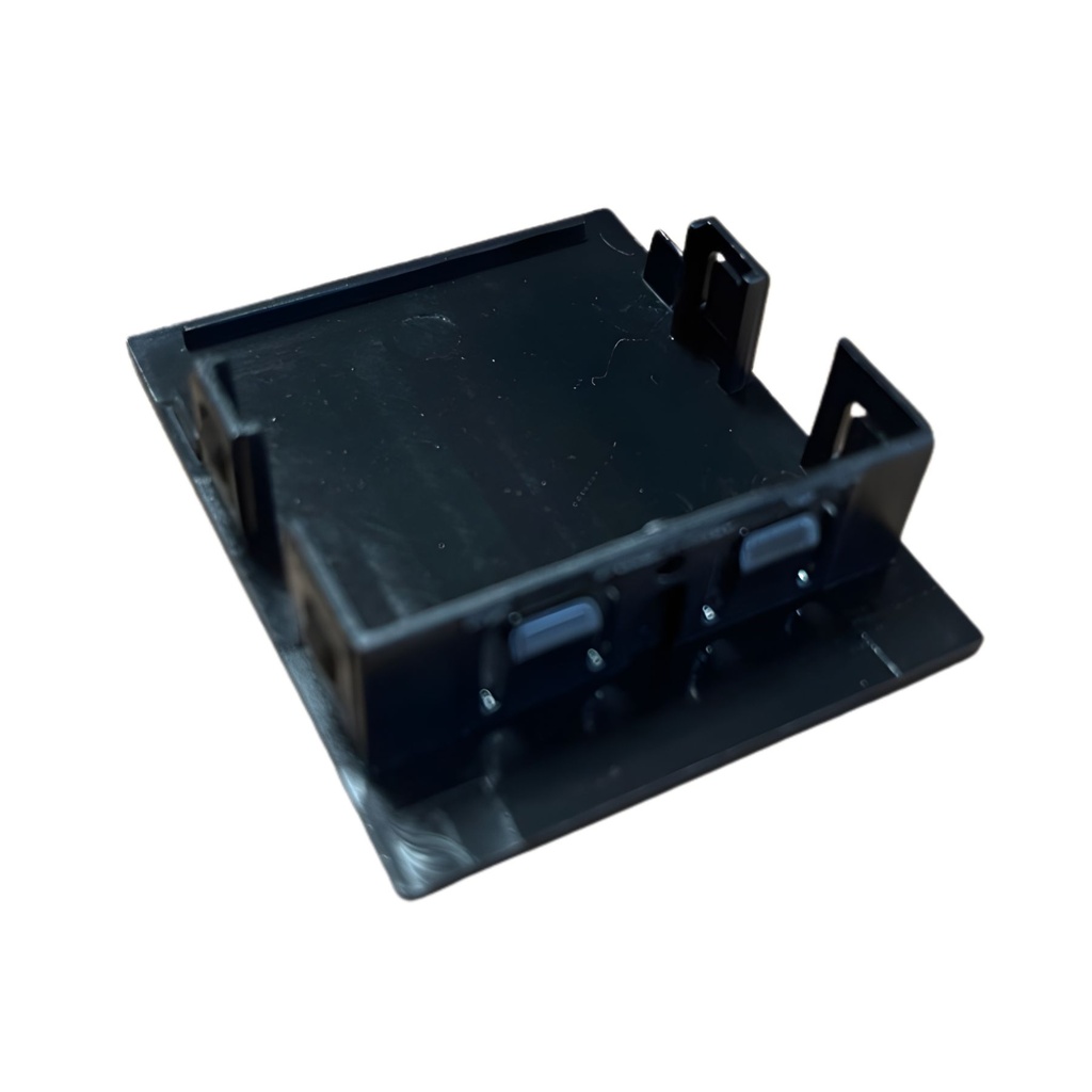 2 Pezzi Tappo Finale Terminale Nero per Chiusura Lampada LED Lineare SV0205N