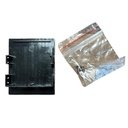 2 Pezzi Tappo Finale Terminale Nero per Chiusura Lampada LED Lineare SV0205N