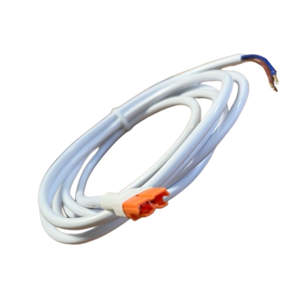 Cavo Alimentazione Bianco 2 Metri per Lampada LED Lineare SV0205B