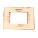 Placca Plastica Quadrata MBL 3M Radica Compatibile Bticino Living BLN89303