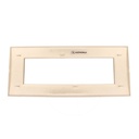 Placca Plastica Quadrata MBL 7M Grigio Compatibile Bticino Living BLN89706