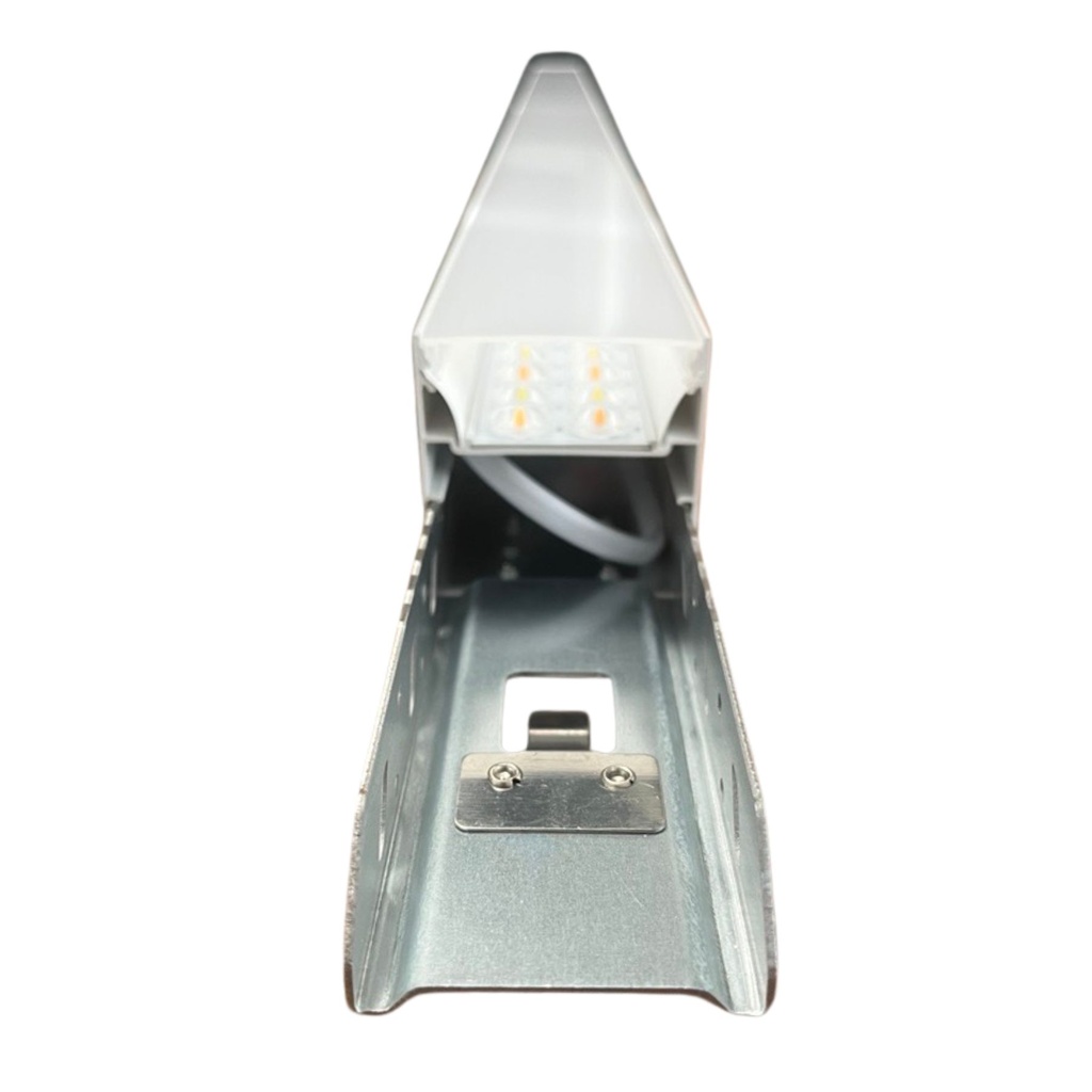 Lampada LED Lineare a Sospensione Allungabile Bianco CCT 40W 4400 lm 1200x50x60 mm