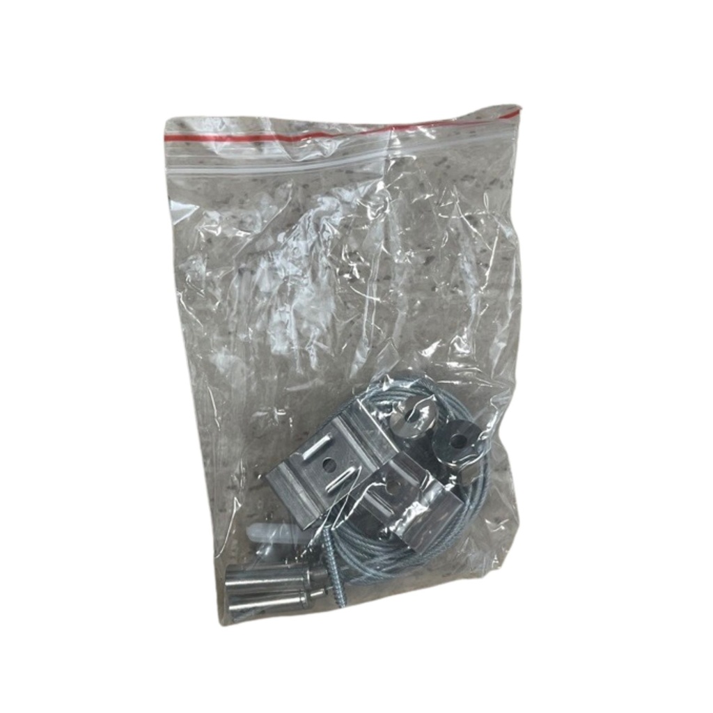 Lampada LED Lineare a Sospensione Allungabile Nero CCT 40W 4400 lm 1200x50x60 mm