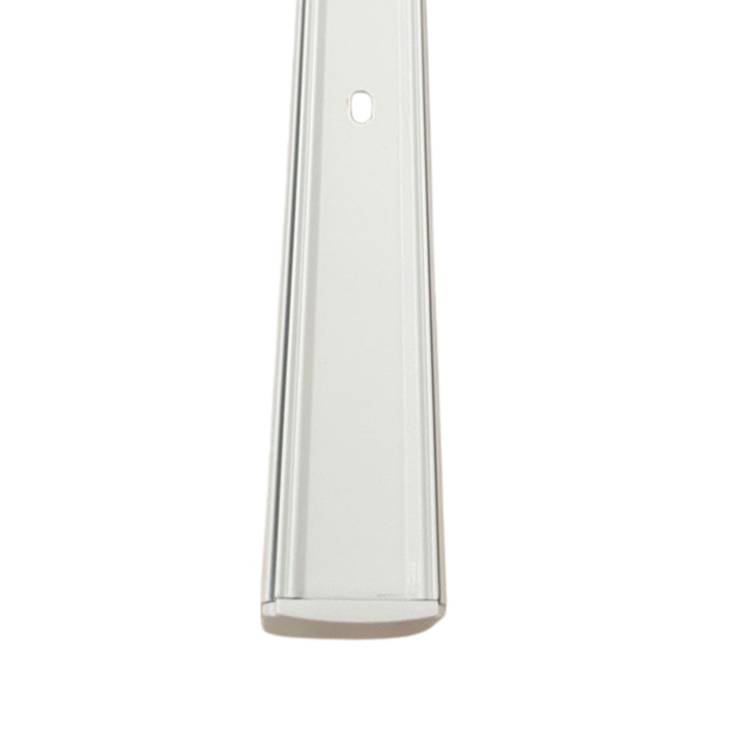 Binario Guida Trifase Quadrato 2 Metri Bianco per Controllare 3 Gruppi Fari LED Soffitto o Sospesi